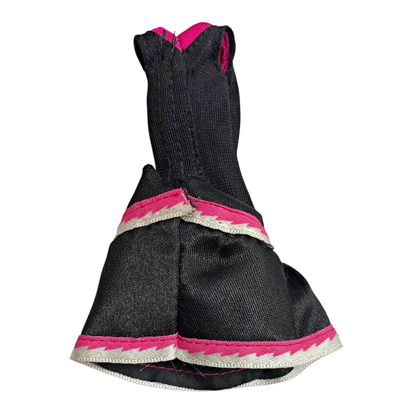 Monster High Werecat Fearleading Doll Outfit Replacement Cheerleader Uniform Black Dress