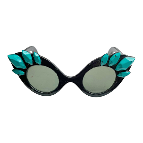 L.O.L. Surprise O.M.G. Miss Divine Girl Doll Replacement Black & Green Glasses