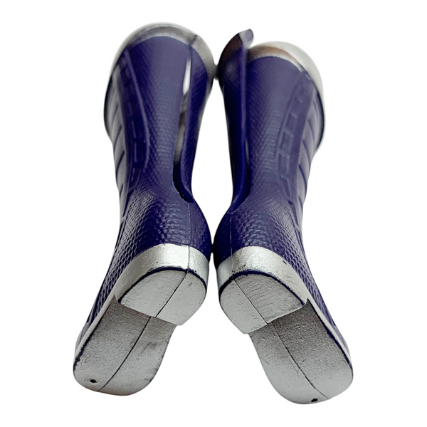 DC Super Hero Girls Intergalactic Sisters Blackfire Doll Replacement Shoes Blue & Silver Boots