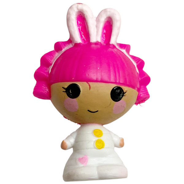 Lalaloopsy Tinies #160 Cotton Hoppalong Bunny Rabbit Small Bead Style Doll