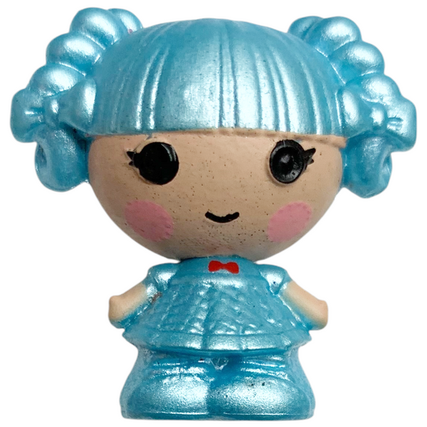 Lalaloopsy Tinies #451 Metallic Blue Mystery Bag Chase Girl Small Bead Style Doll