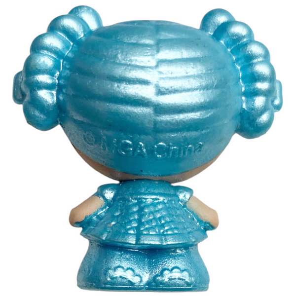 Lalaloopsy Tinies #451 Metallic Blue Mystery Bag Chase Girl Small Bead Style Doll