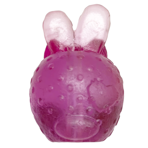 Lalaloopsy Tinies #345 Translucent Pink Bunny Rabbit With Pink Bow Bead Style Doll