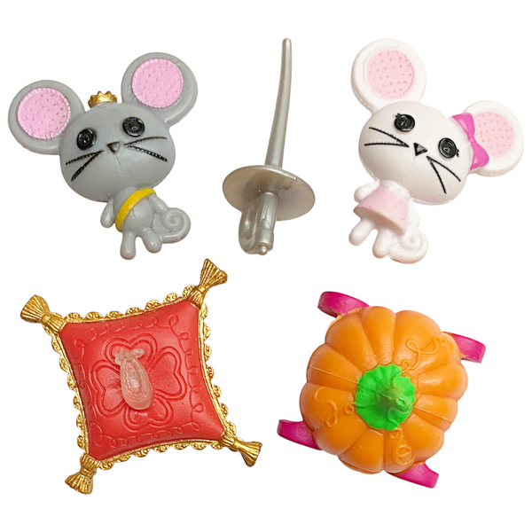 Mini Lalaloopsy Prince Handsome & Cinder Slippers Cinderella Dolls With Accessories