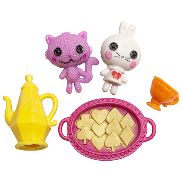 Mini Lalaloopsy Wacky Hatter & Alice In Lalaloopsyland Wonderland Dolls With Accessories