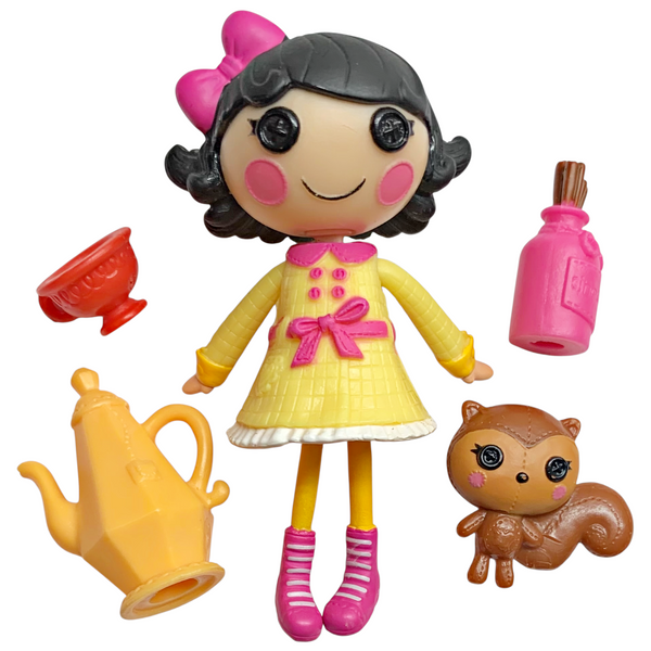 Mini Lalaloopsy Snowy Fairest Sew Snowy Series 10 Doll With Pet & Accessories