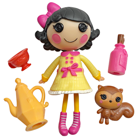 Mini Lalaloopsy Snowy Fairest Sew Snowy Series 10 Doll With Pet & Accessories
