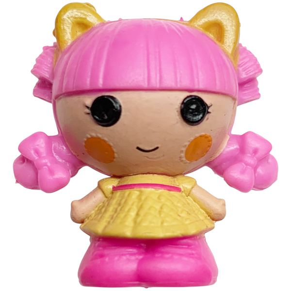 Lalaloopsy Tinies #353 Kat Jungle Roar Lion Ears Small Bead Style Doll
