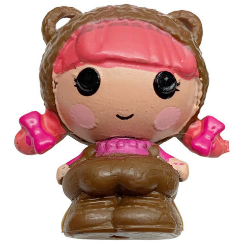 Lalaloopsy Tinies #147 Teddy Honey Pots Brown Bear Small Bead Style Doll