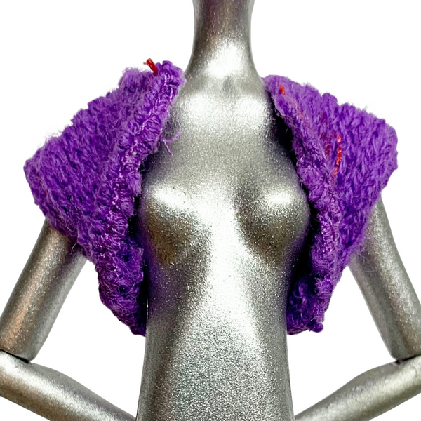 Monster High Operetta Doll Deluxe Fashion Pack Outfit Replacement Purple Shrug Sweater