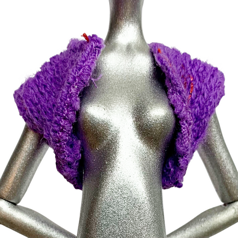 Monster High Operetta Doll Deluxe Fashion Pack Outfit Replacement Purple Shrug Sweater