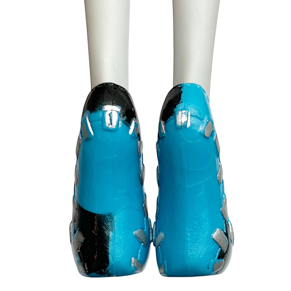 Monster High Frankie Stein Sweet 1600 Doll Replacement Blue & Black Shoes