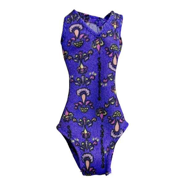 Monster High Rochelle Goyle Dance Class Doll Outfit Replacement Purple Leotard