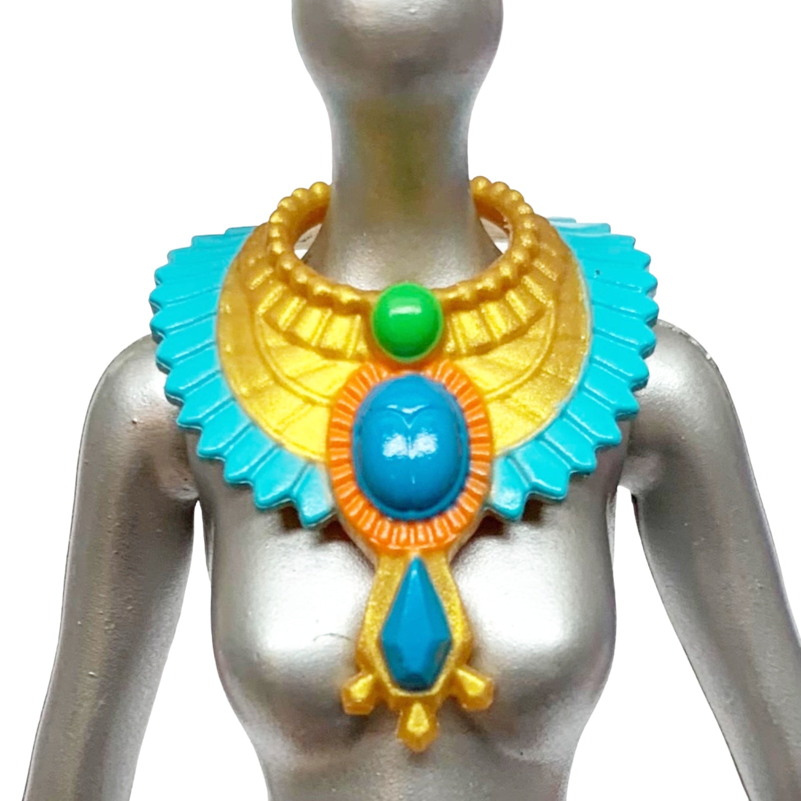 Egyptian Inspired Style Maxi Bib Collar Choker Necklace | Afrilege