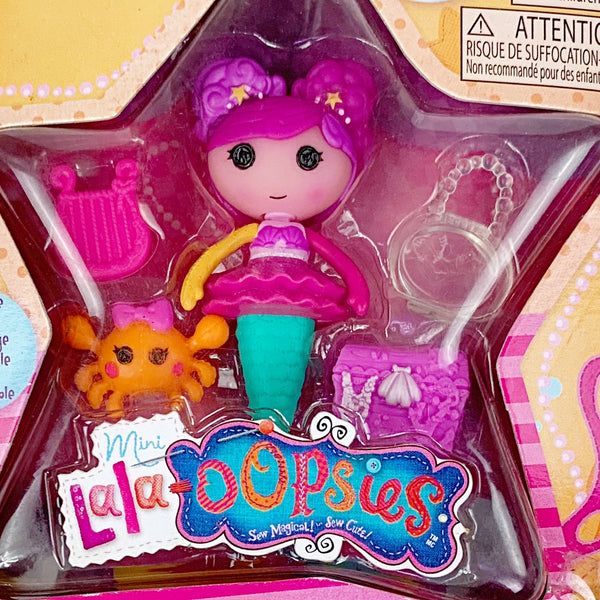 Mini Lalaloopsy Lala-Oopsies Mermaid Treasure Doll With Crab Pet