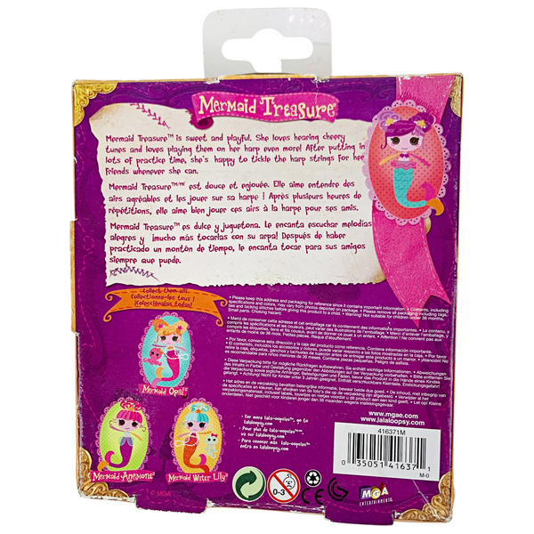 Mini Lalaloopsy Lala-Oopsies Mermaid Treasure Doll With Crab Pet