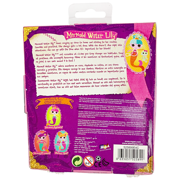 Mini Lalaloopsy Lala-Oopsies Mermaid Water Lily Doll With Octopus Pet