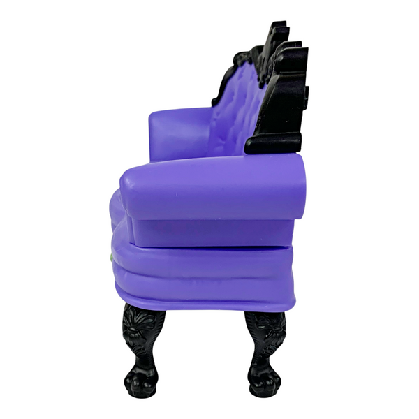 Monster High G3 Coffin Bean Spooky Cafe Playset Replacement Purple Sofa Couch Part