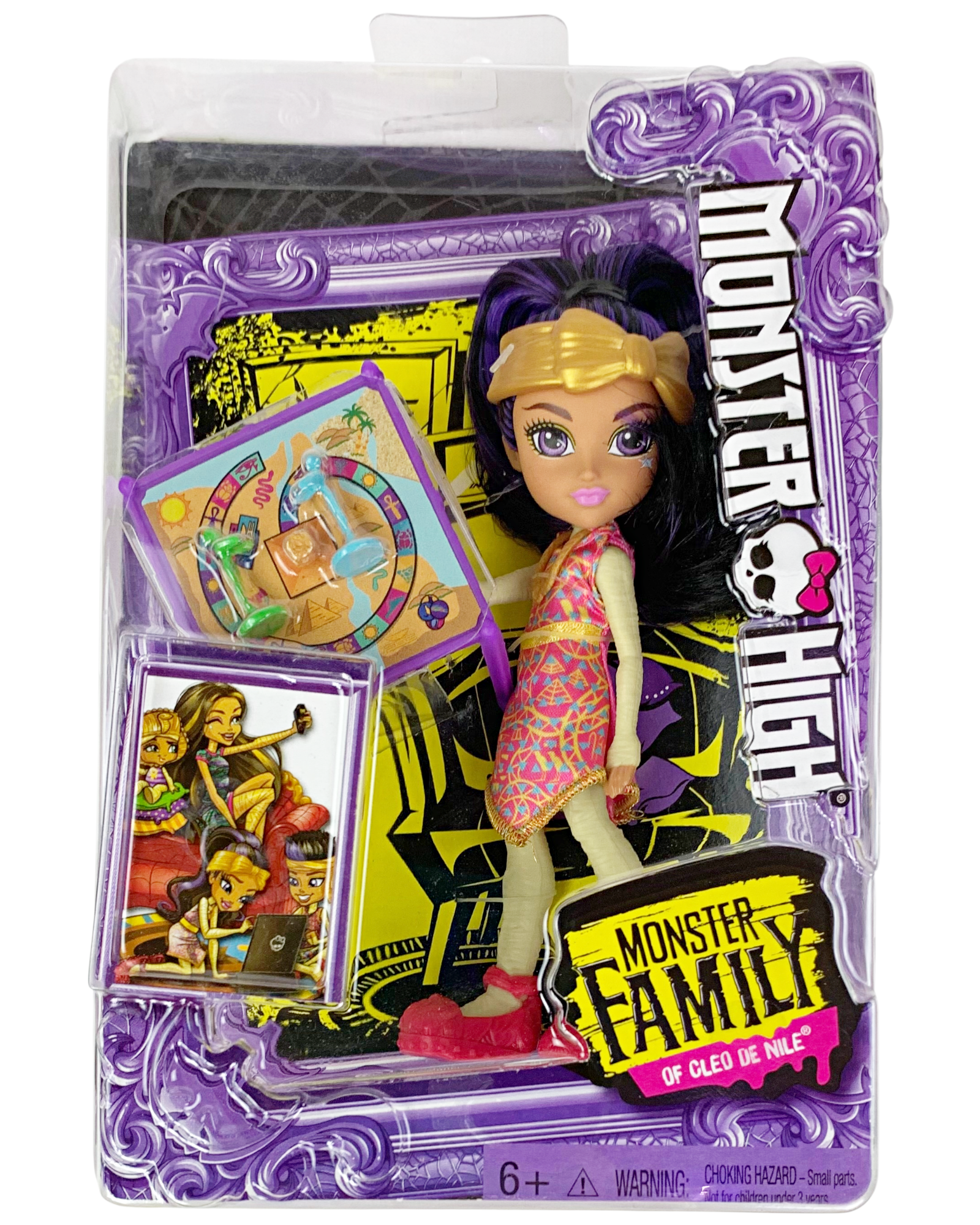Monster High Cleo Monster Family Pharrah De Nile Doll (FCV72)