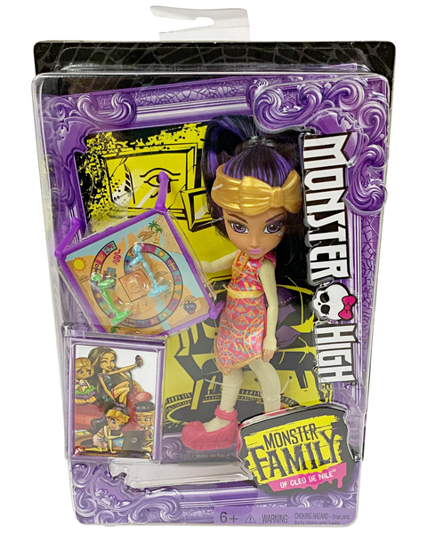 Monster High Cleo Monster Family Pharrah De Nile Doll (FCV72)