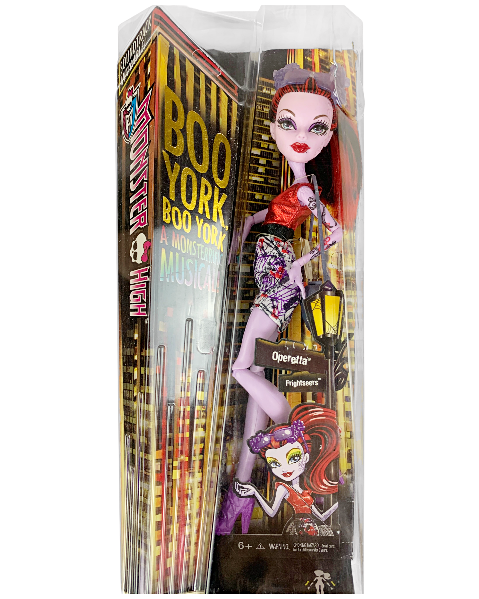 Monster High Operetta Boo York Frightseers Doll (CHW56)