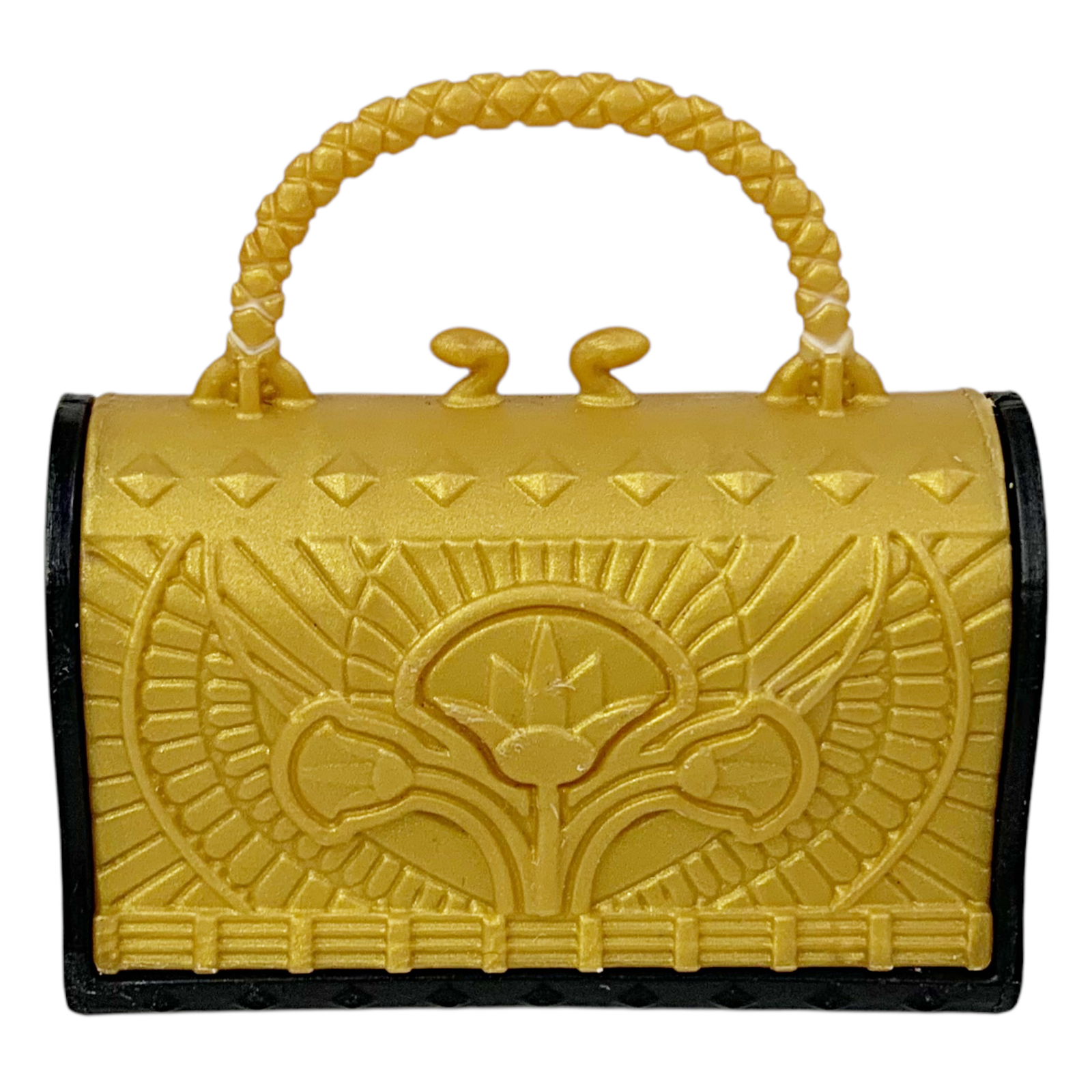 Monster High Cleo De Nile Scaris Doll Replacement Bag Gold & Black Purse
