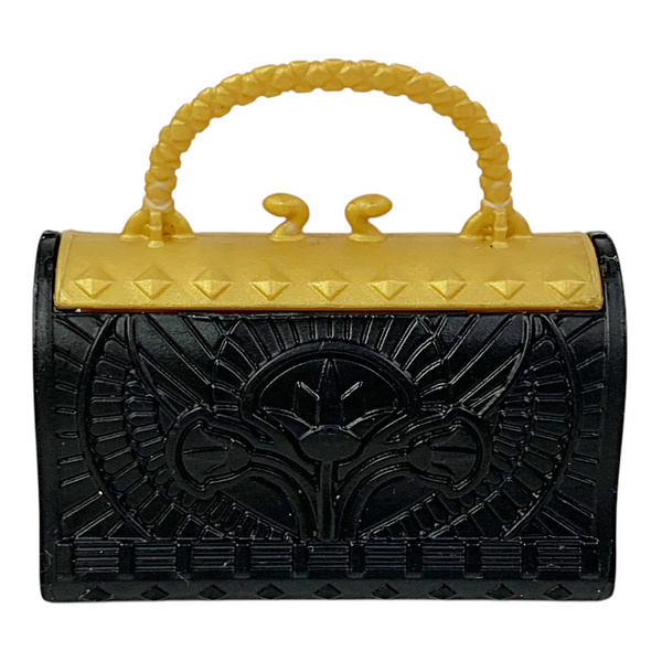Monster High Cleo De Nile Scaris Doll Replacement Bag Gold & Black Purse