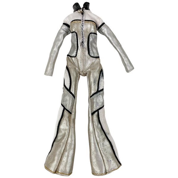 Bratz Play Sportz X-treme Skydiving Yasmin Doll Style Silver & White Suit