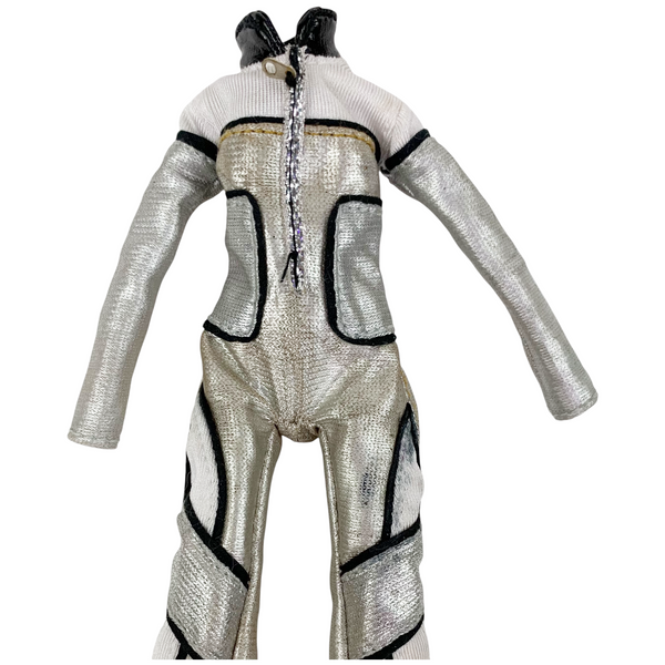 Bratz Play Sportz X-treme Skydiving Yasmin Doll Style Silver & White Suit