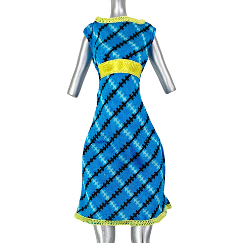 Monster High Frankie Stein Complete Look Fashion Pack Outfit Replacement Blue Dress