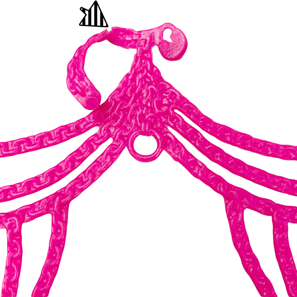 Monster High Power Ghouls Spectra Vondergeist Doll Replacement Pink Chains Cape