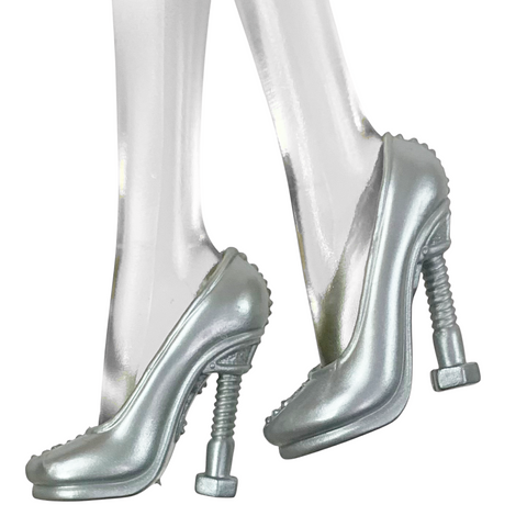 Monster High Frankie Stein Complete Look Fashion Pack Outfit Replacement Silver Shoes