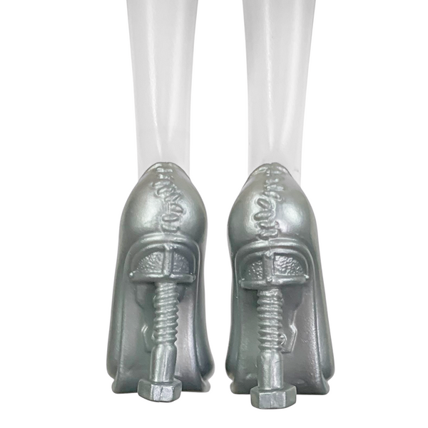 Monster High Frankie Stein Complete Look Fashion Pack Outfit Replacement Silver Shoes
