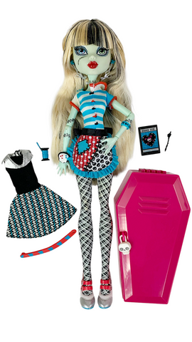 Monster High Frankie Stein Home Ick Doll With Outfit & Accessories