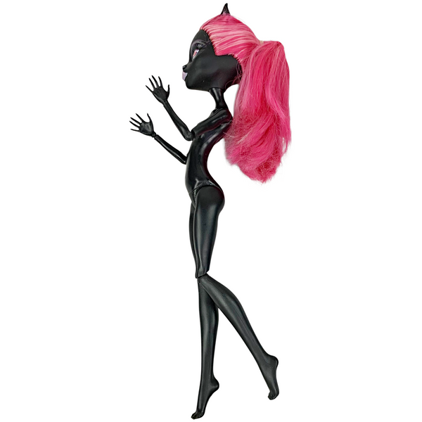 Monster High Catty Noir Geek Shriek Black Cat Doll With Arms