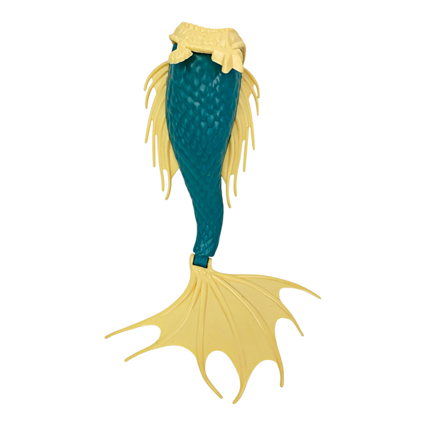 Siren Custom Doll Tail & Yellow Belt Parts Compatible With Monster High Create-A-Monster Torsos