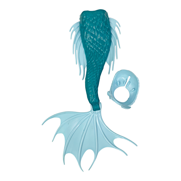 Siren Custom Doll Tail & Blue Belt Parts Compatible With Monster High Create-A-Monster Torsos