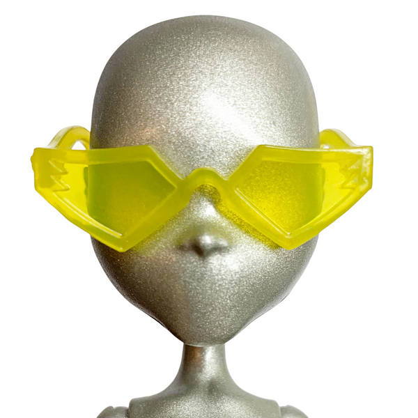 Monster High Frankie Stein Complete Look Fashion Pack Outfit Replacement Yellow Glasses