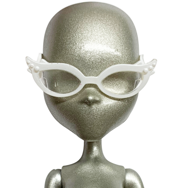 Monster High Ghoulia Yelps 1st Wave Original Doll Replacement White Glasses