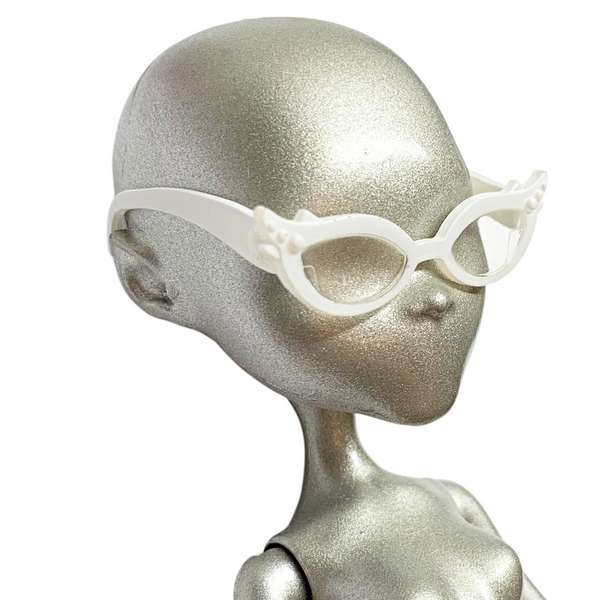 Monster High Ghoulia Yelps 1st Wave Original Doll Replacement White Glasses
