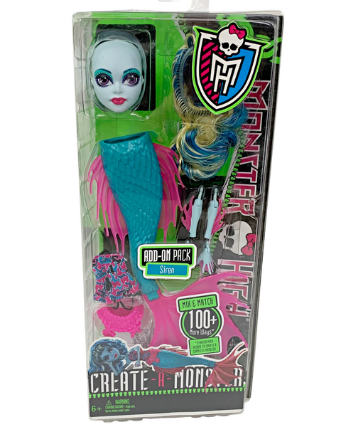 Monster High Create-A-Monster Siren Doll Parts Add On Pack (Y0419)