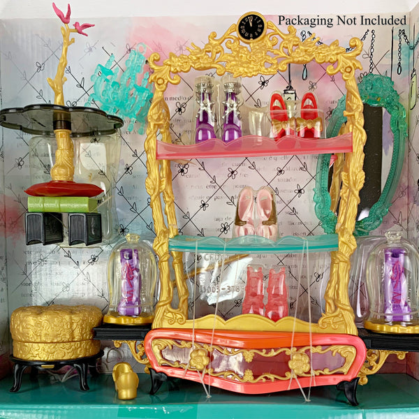Ever After High Glass Slipper Village Of Book End Shoes Store Display Playset