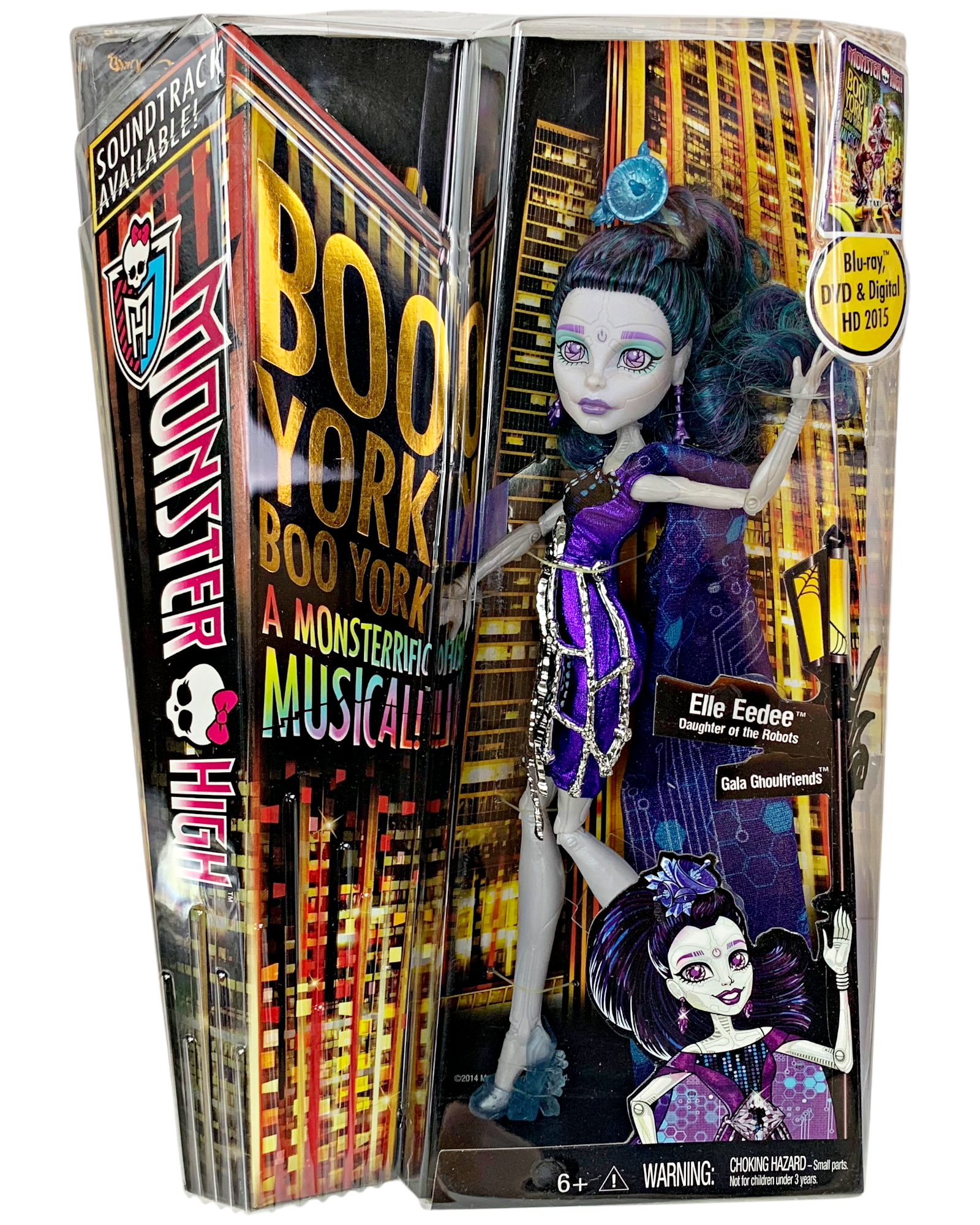 Monster High Elle Eedee Boo York Gala Ghoulfriends Doll (CHW63)