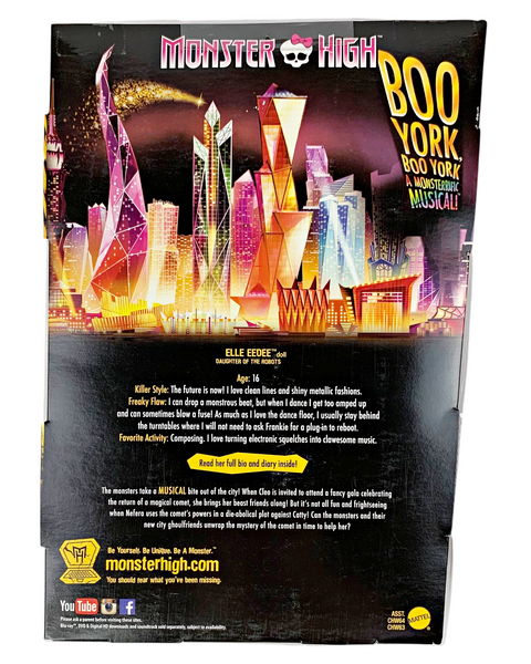 Monster High Elle Eedee Boo York Gala Ghoulfriends Doll (CHW63)