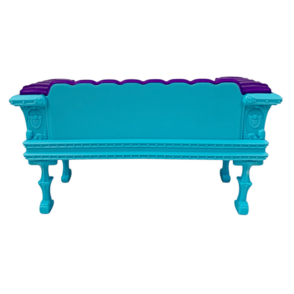 Monster High Deadluxe High School Playset Replacement Blue & Purple Sofa Love Seat Couch