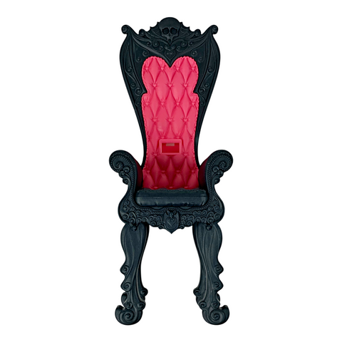 Monster High Deadluxe High School Playset Replacement Black Throne Chair Part