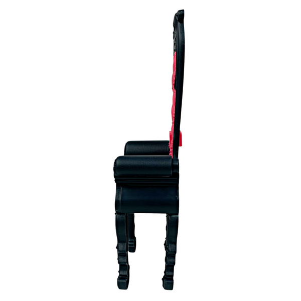 Monster High Deadluxe High School Playset Replacement Black Throne Chair Part