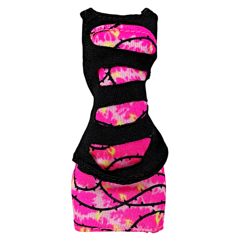 Monster High Venus McFlytrap Coffin Bean Doll Outfit Replacement Pink & Black Dress