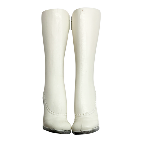 Monster High Scarah Screams I Heart Fashion Doll Replacement Shoes Tall White Boots