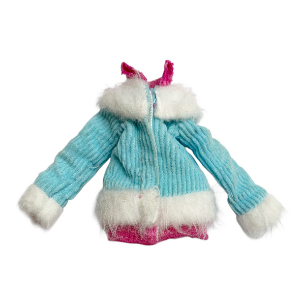 Lalaloopsy Girls Mittens Fluff N Stuff Doll Replacement Blue Corduroy Coat Accessory